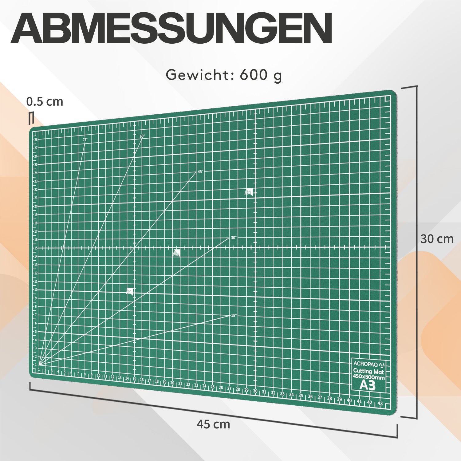 acropaq-schneidematte-a3-gr-n-45x30-cm-selbstheilend image 7