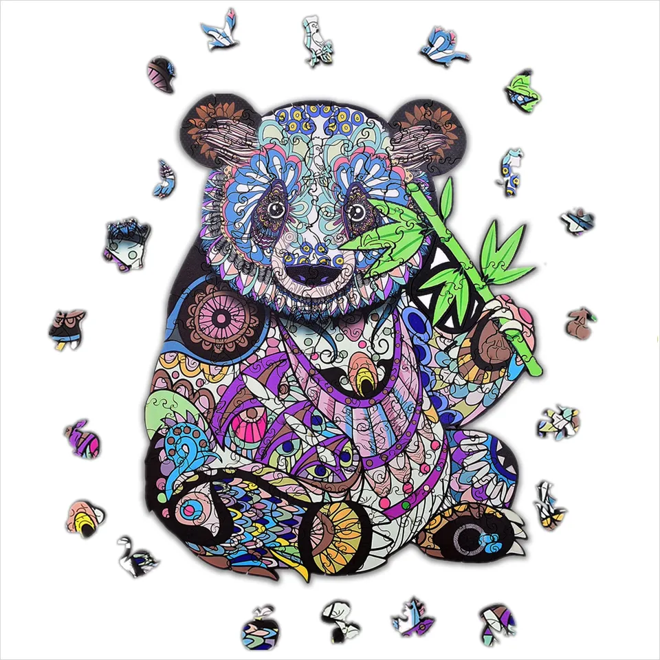acropaq-puzzles-holzpuzzle-panda-200-teile-a3-420x297mm image 1