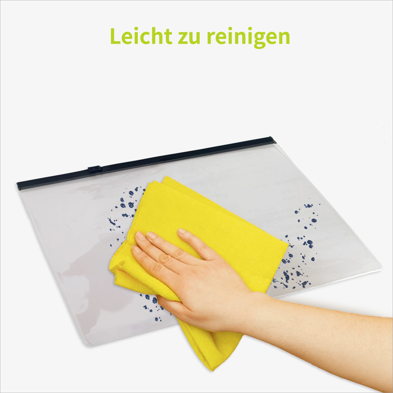 acropaq-reissverschlusstaschen-a5-transparent-5er-pvc image 4