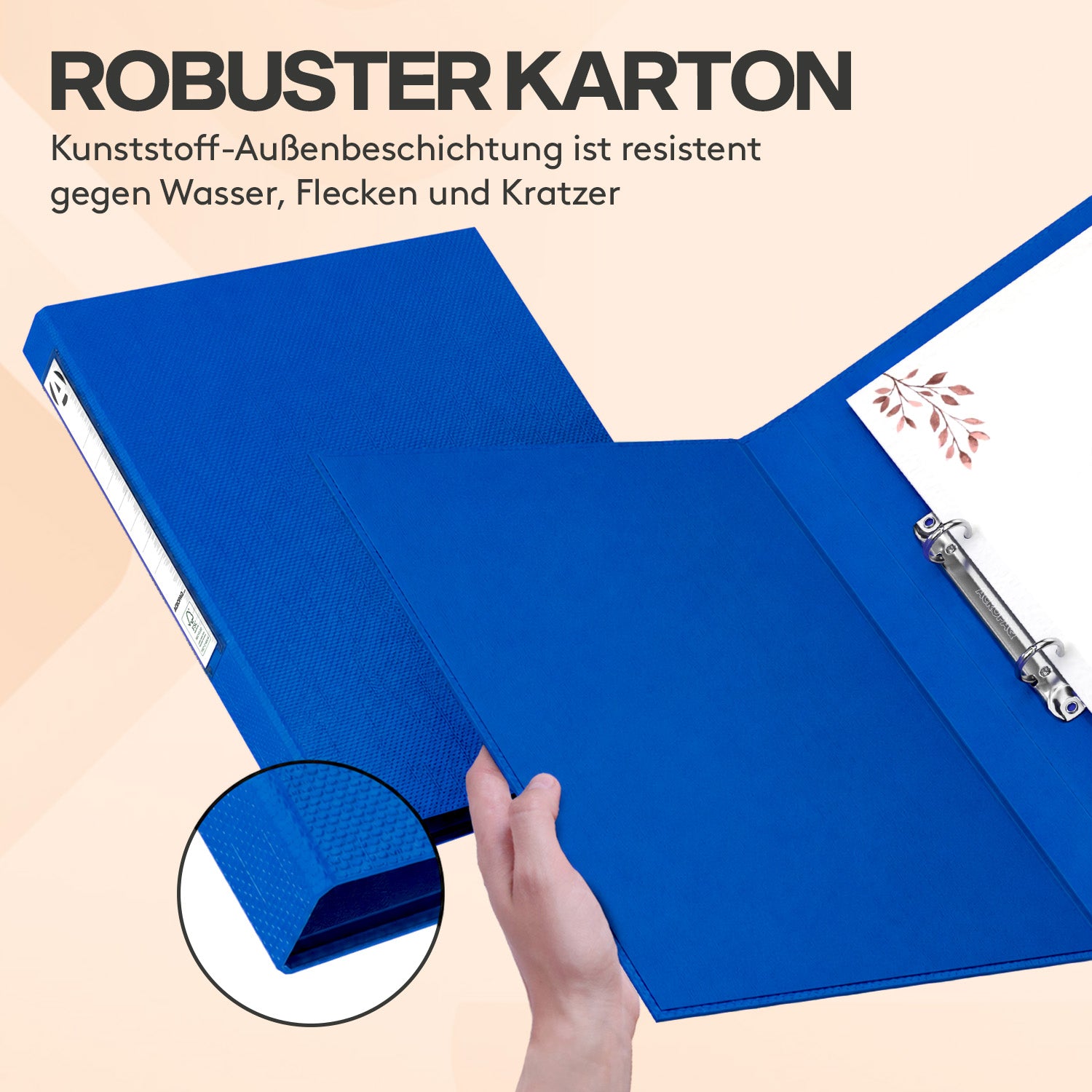 acropaq-ringordner-a4-10er-set-42mm-blau-2-ringe image 5