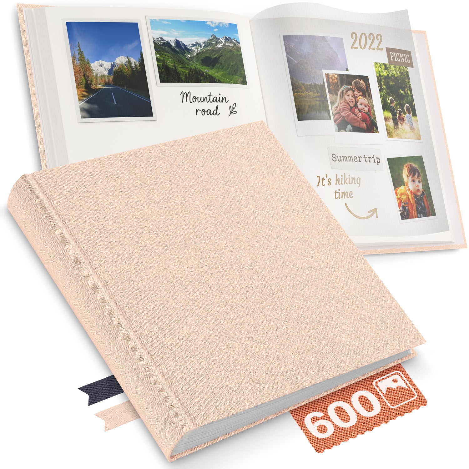 acropaq-album-photo-classique-a4-beige-100-seiten-600-fotos image 1