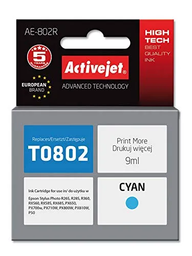 activejet-ae-802r-tintenpatrone-cyan-9-ml-f-r-epson-t0802 image 1