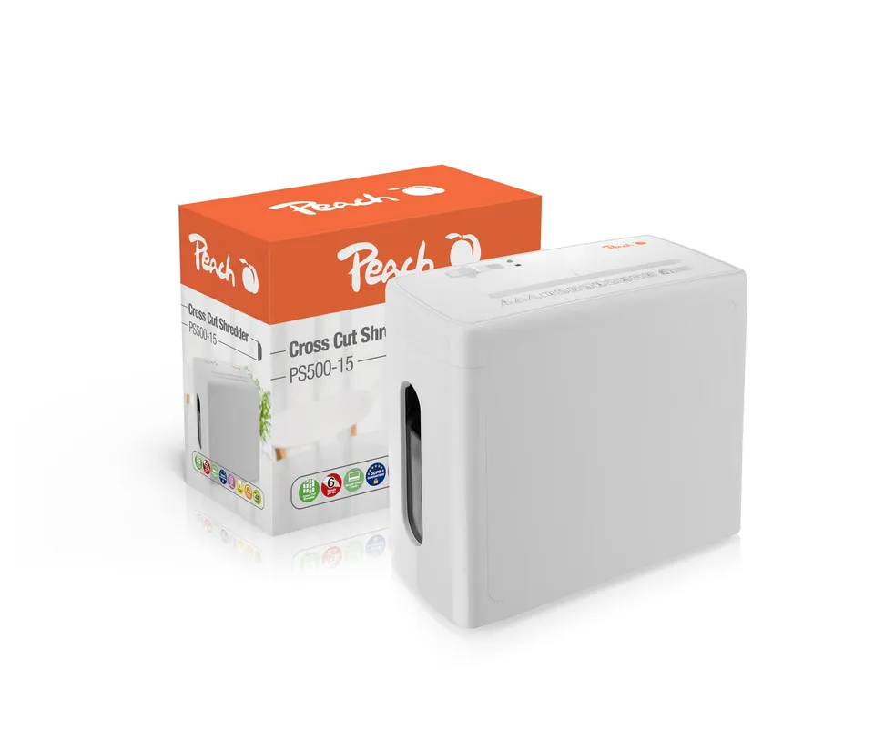 peach-ps500-aktenvernichter-p4-supersilent-8-blatt-9l image 1