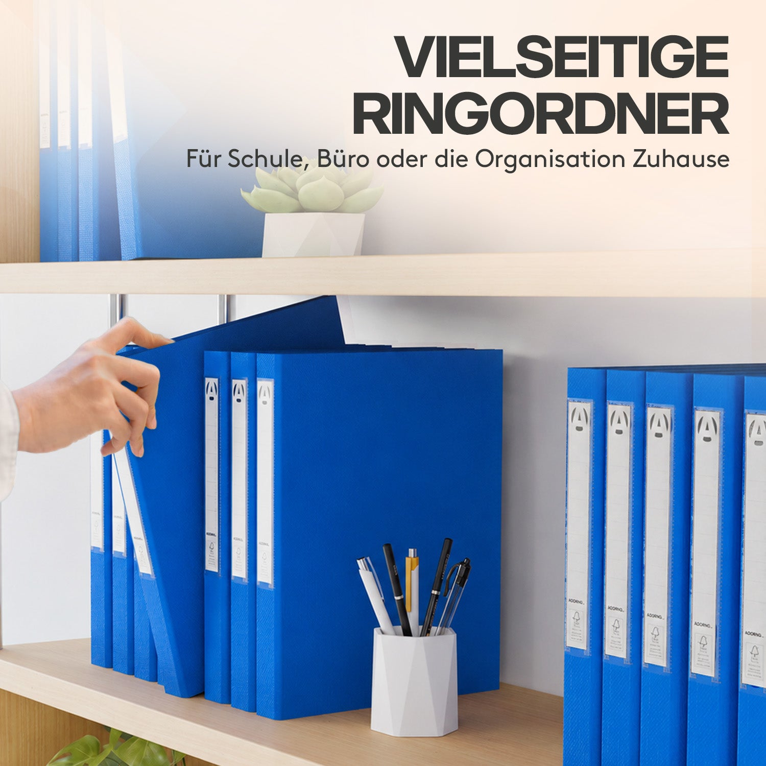 acropaq-ringordner-a4-10er-set-42mm-blau-2-ringe image 3