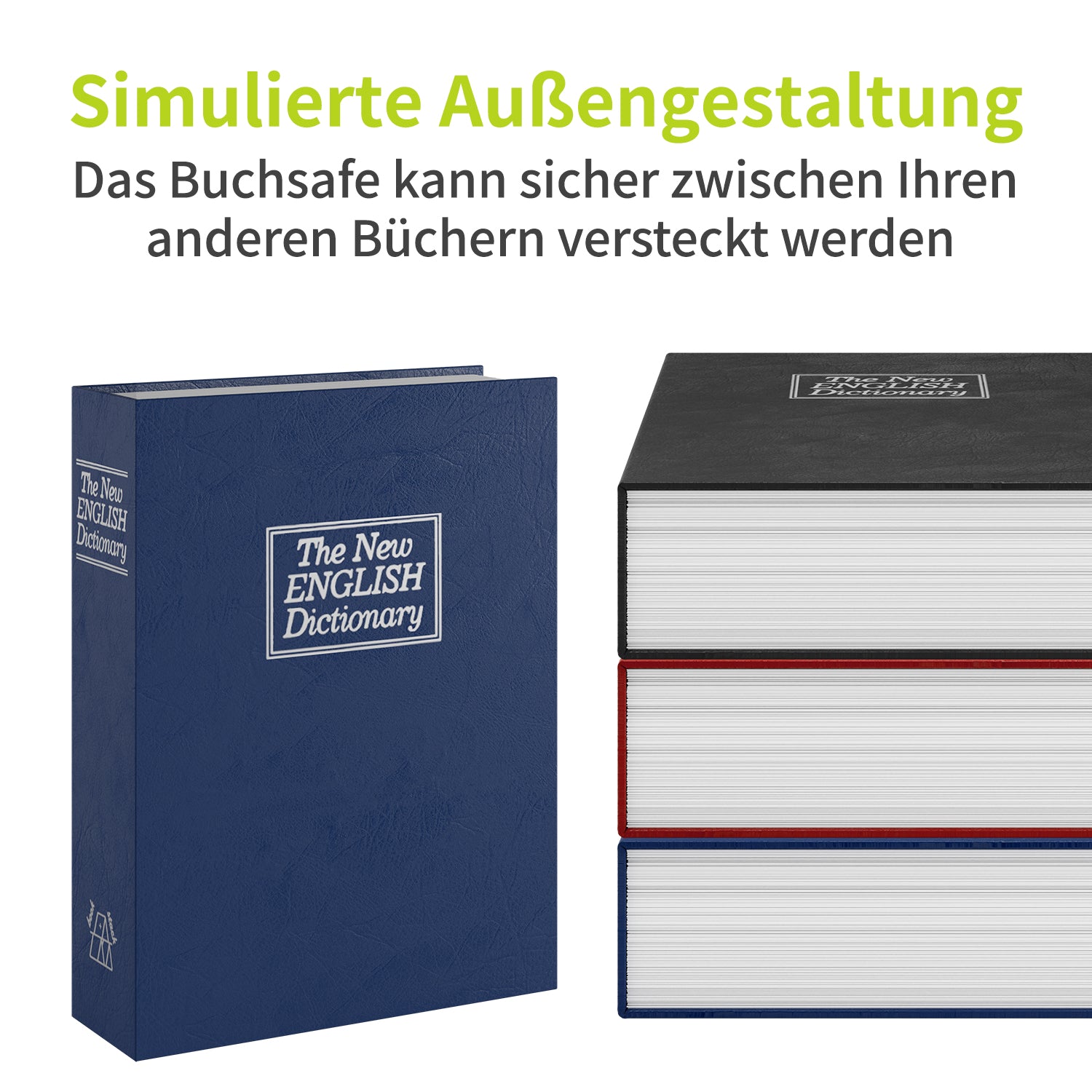 acropaq-buchsafe-medium-buchtresor-blau-schl-sselschloss image 4