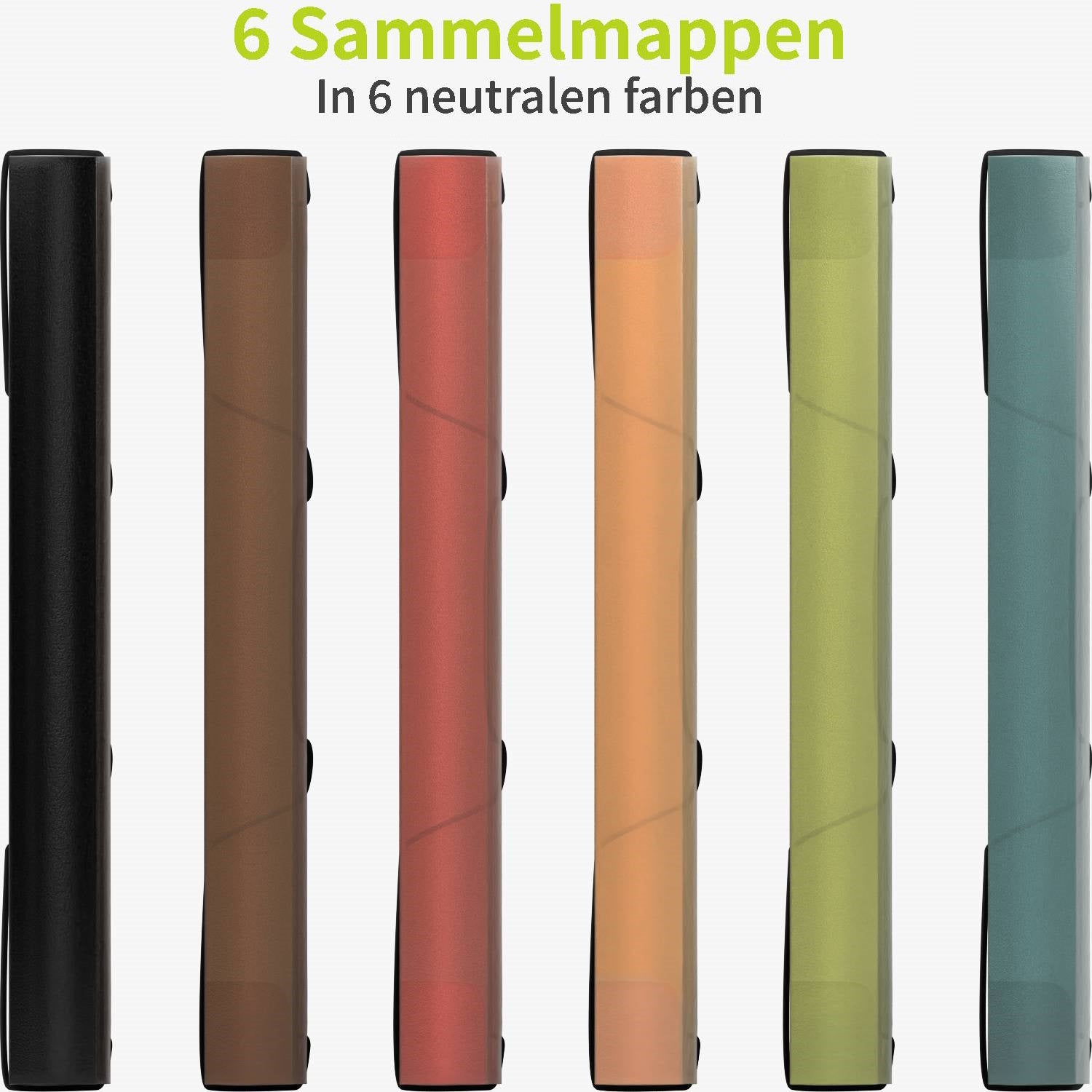 acropaq-sammelmappe-a4-pp-2-5-cm-6er-wasser-blau image 2