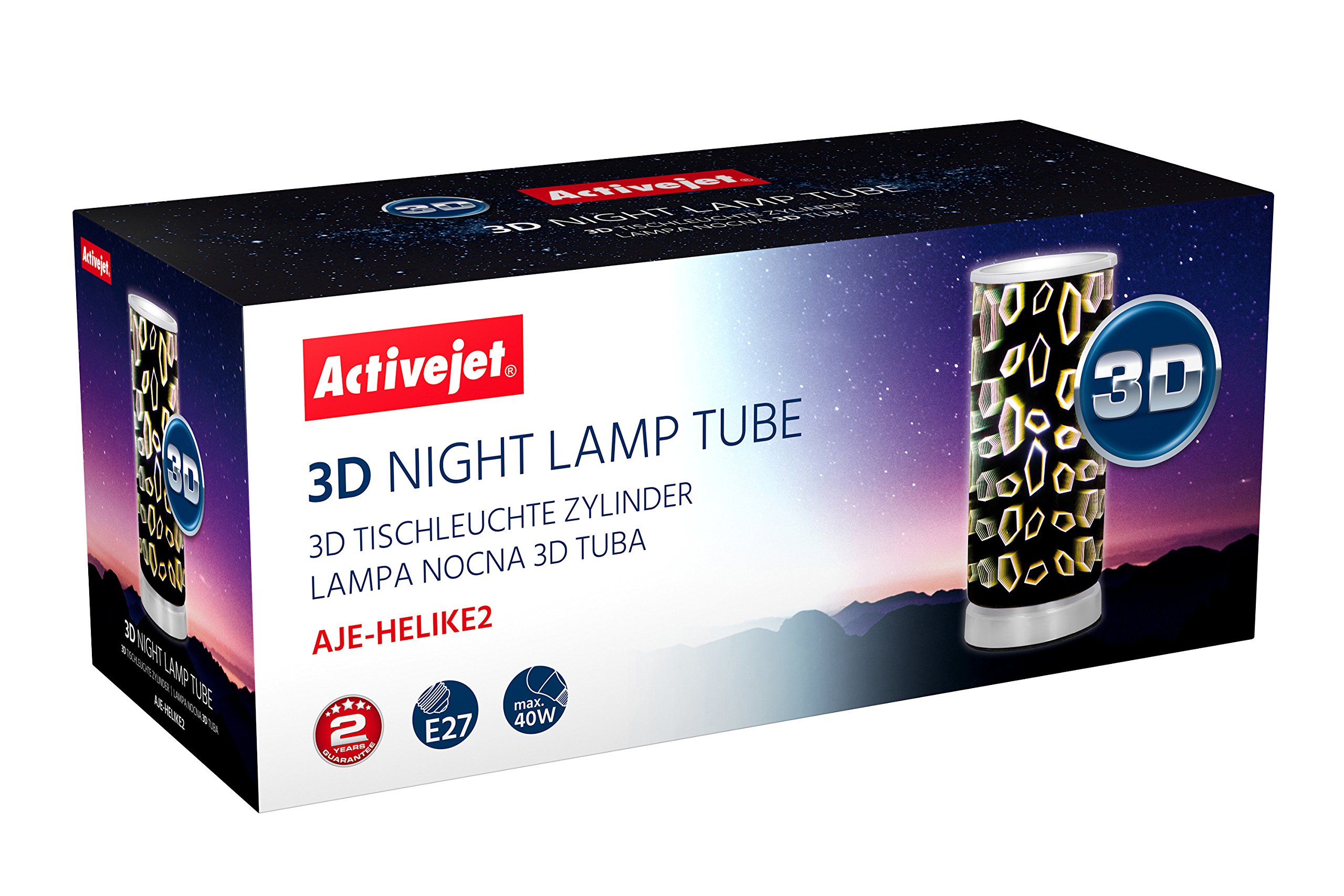 activejet-aje-helike-2-pendelleuchte-chrom-28-5-cm-e27 image 2