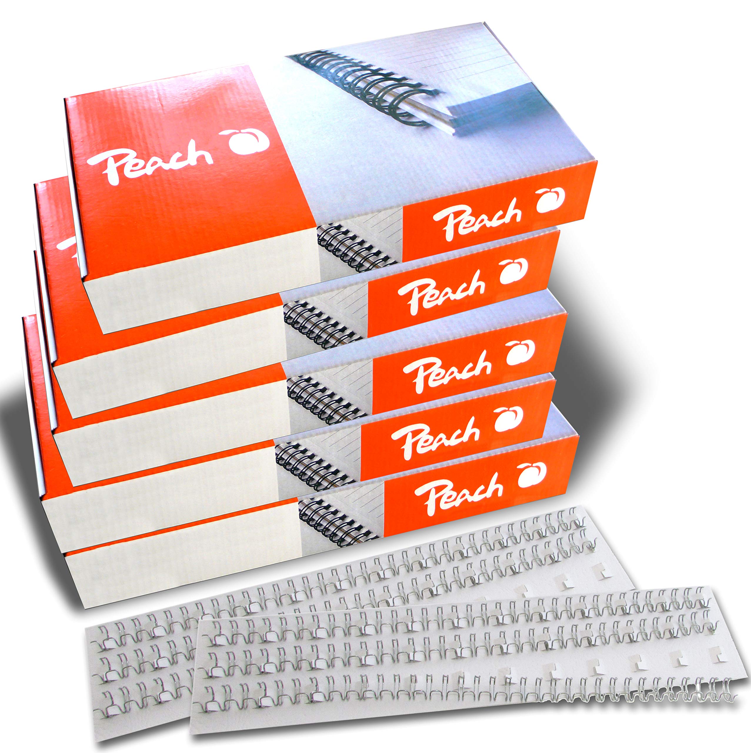 peach-pbp-drahtbinder-cken-easy-wire-a4-8mm-silber-500st image 1