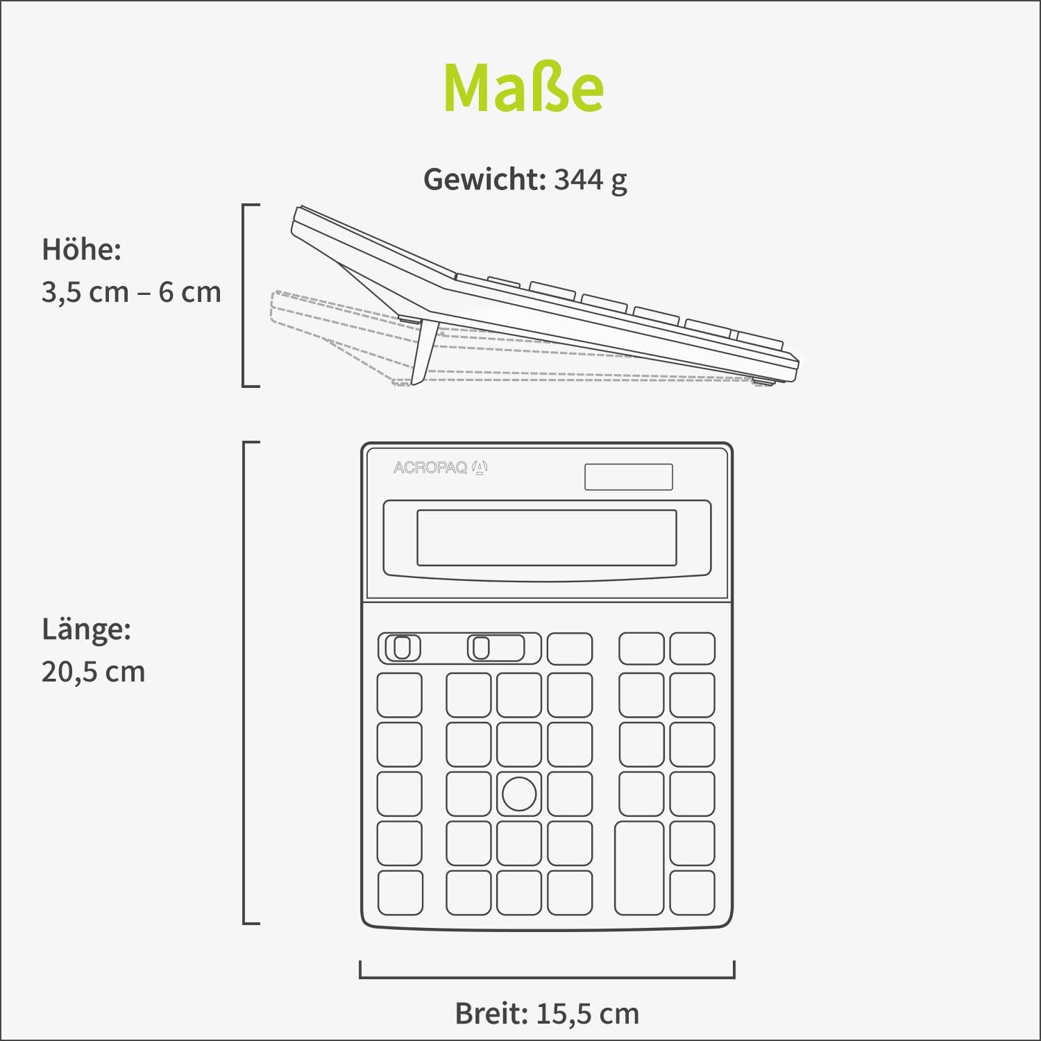 acropaq-taschenrechner-xl-12-stellig-b-rorechner-gro-2 image 5