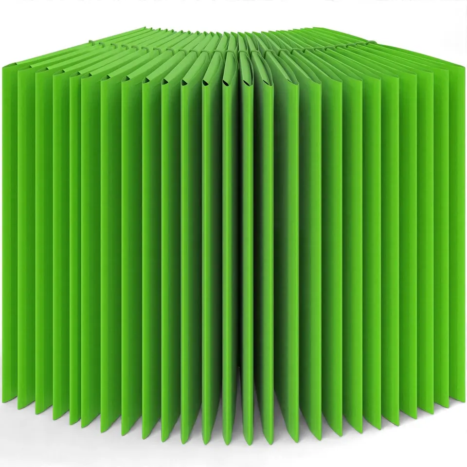 acropaq-sammelmappe-a4-elastik-25er-gr-n-3-klappen image 1