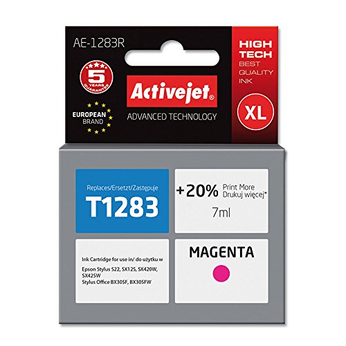 activejet-ae-1283r-tintenpatrone-magenta-epson-t1283-7-ml image 2