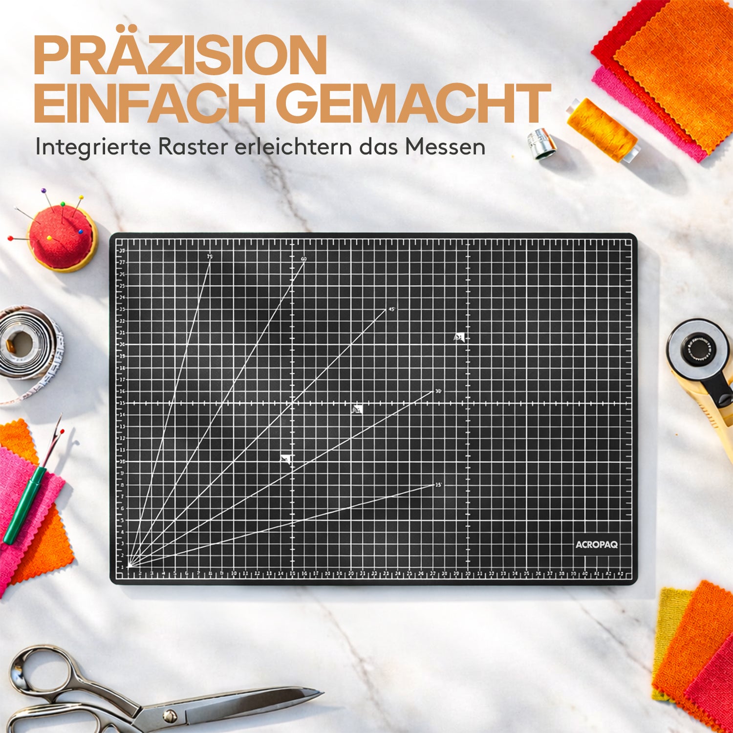 acropaq-schneidematte-a3-bastelmatte-selbstheilend-schwarz image 4