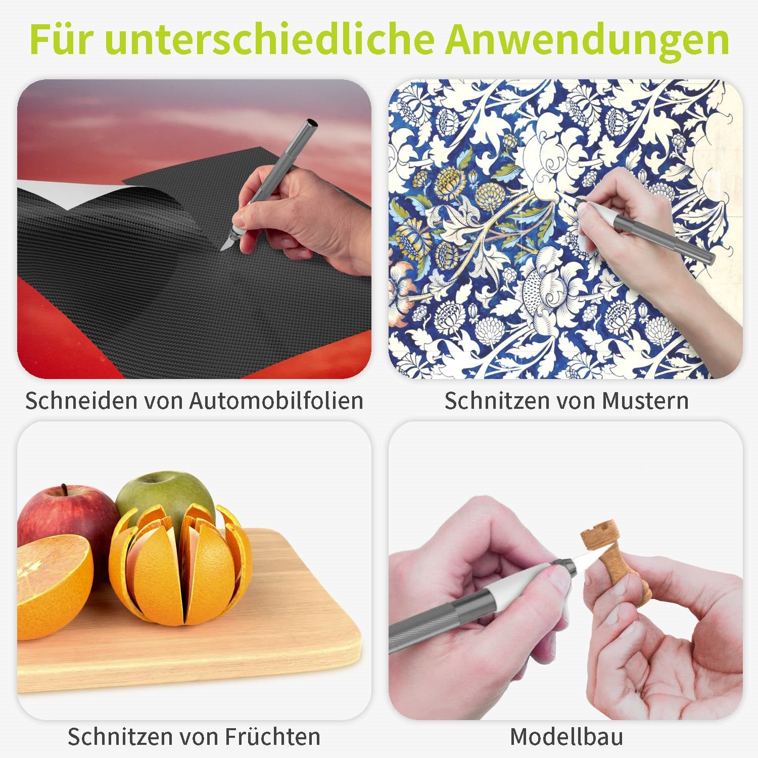 acropaq-bastelmesser-softgrip-5-klingen-dunkel-alu image 4