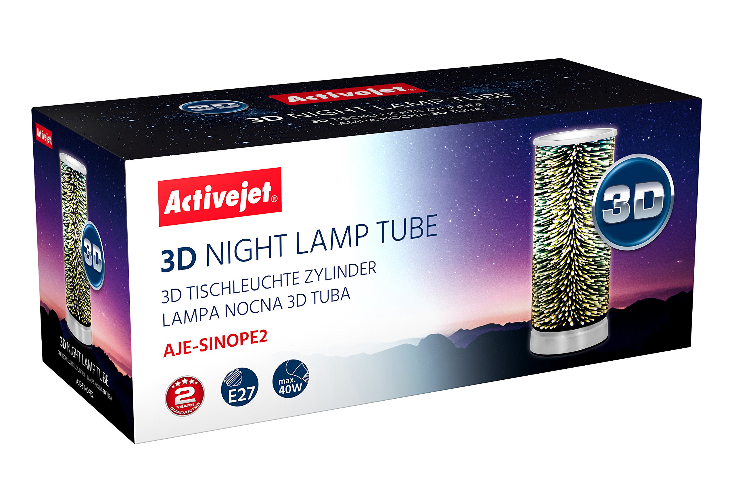 activejet-aje-sinope-2-pendelleuchte-glas-e27-chrom image 2