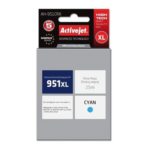 activejet-ah-951crx-951xl-tinte-cyan-25-ml image 3