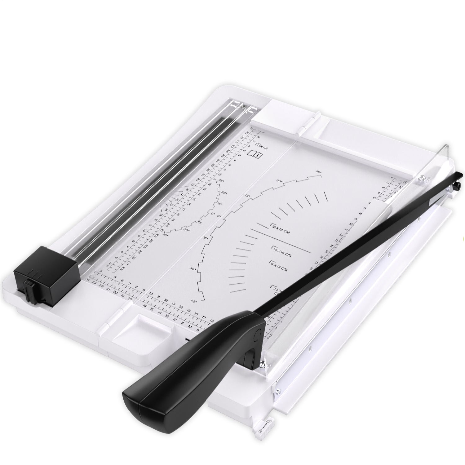 acropaq-papierschneider-a4-a3-hebel-rolle-wei-klappbar image 1