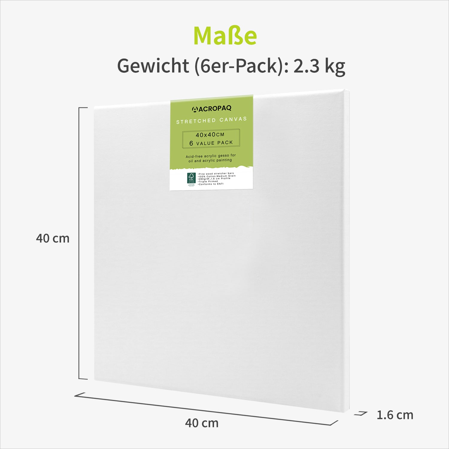 acropaq-k-nstlerbedarf-leinwand-40x40-wei-6-st-ck image 7