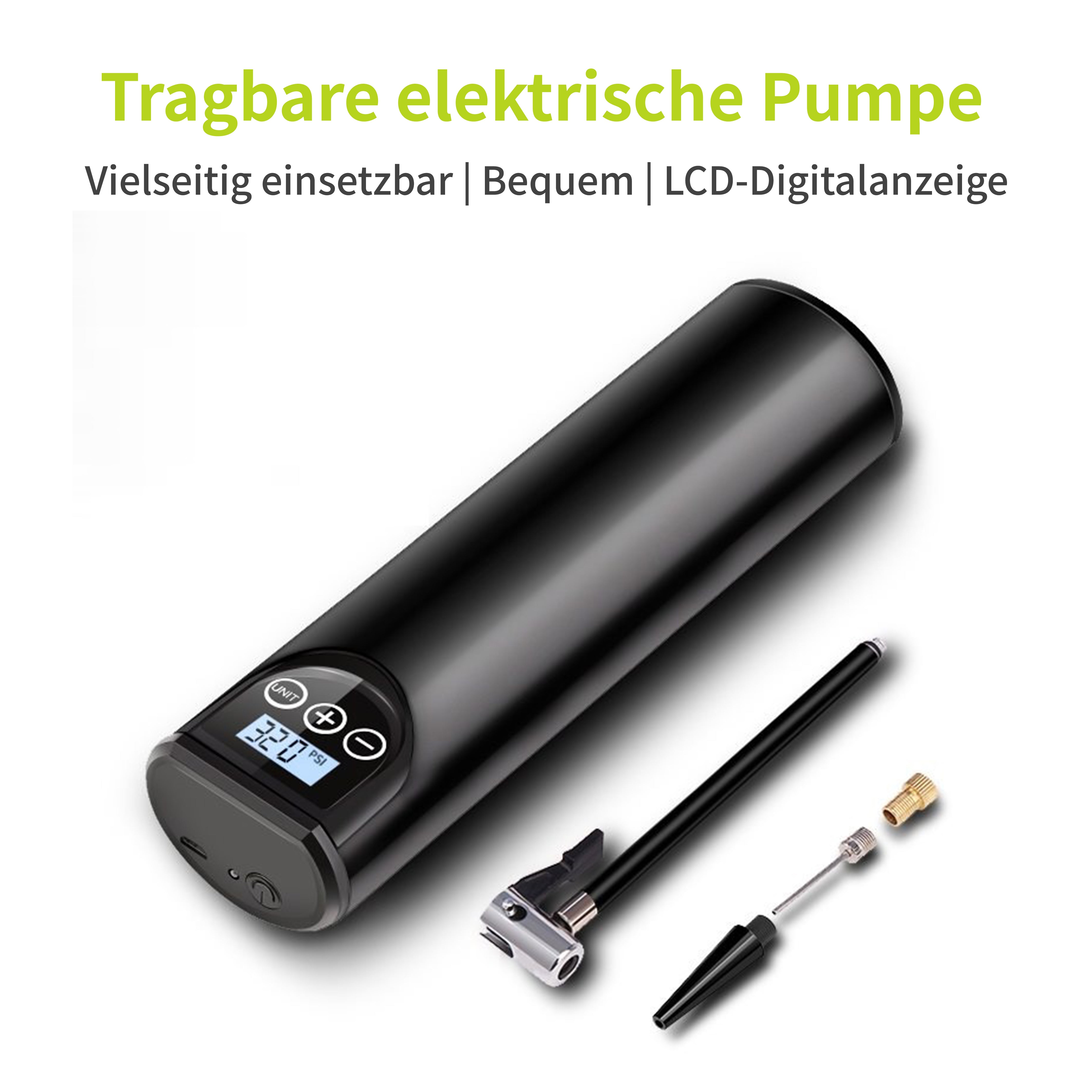acropaq-elektrische-fahrradpumpe-mit-akku-powerbank image 2
