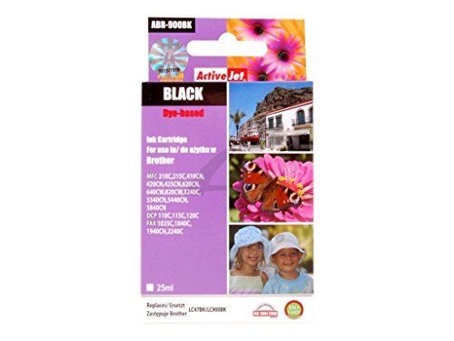 activejet-expacjabr0013-tintenpatrone-schwarz-f-r-brother-lc900 image 2