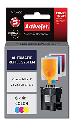 activejet-ars-22-nachf-llset-hp-22-28-57-farbig-6x4-ml image 1