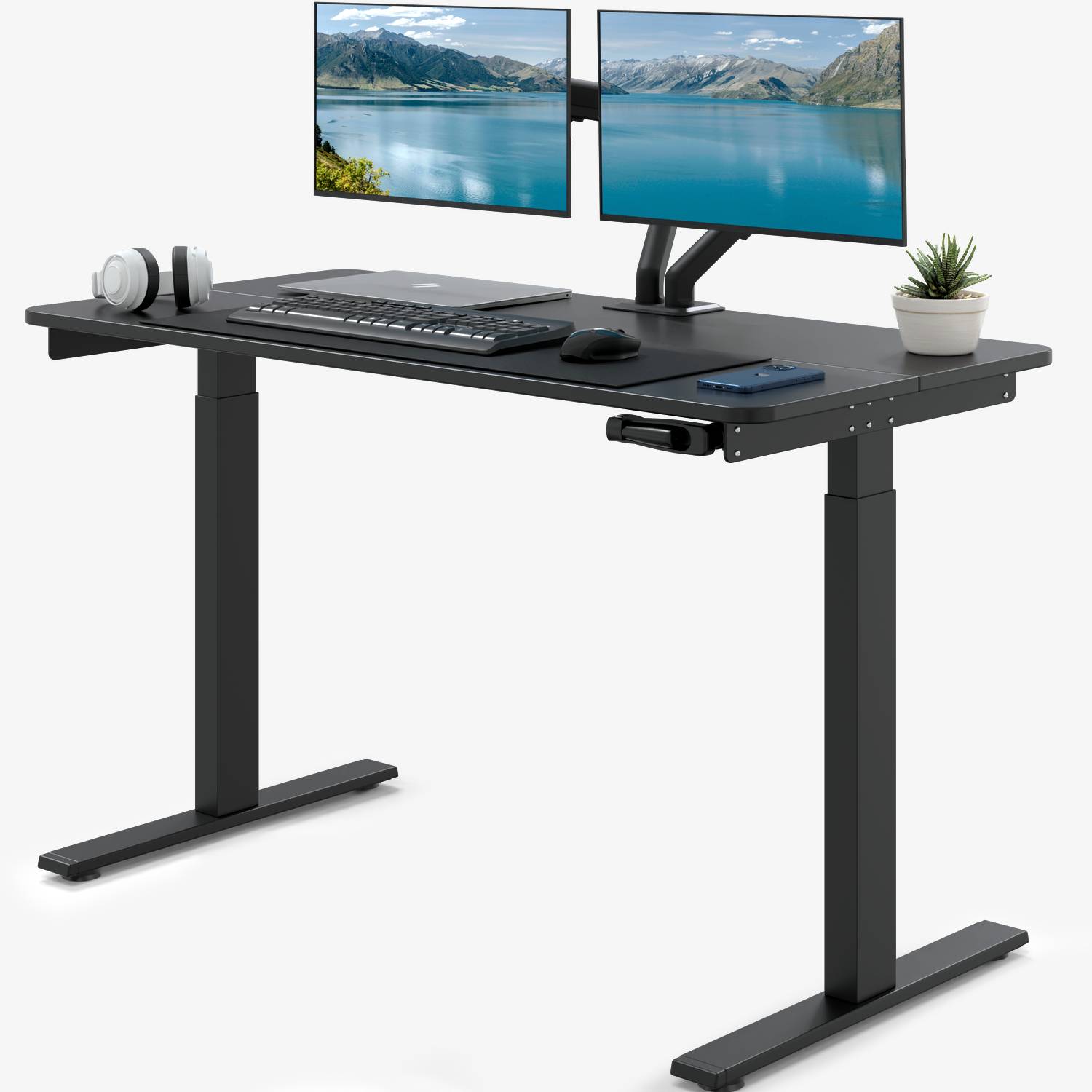acropaq-arbeitsergonomie-steh-sitz-schreibtisch-120x60-schwarz image 1