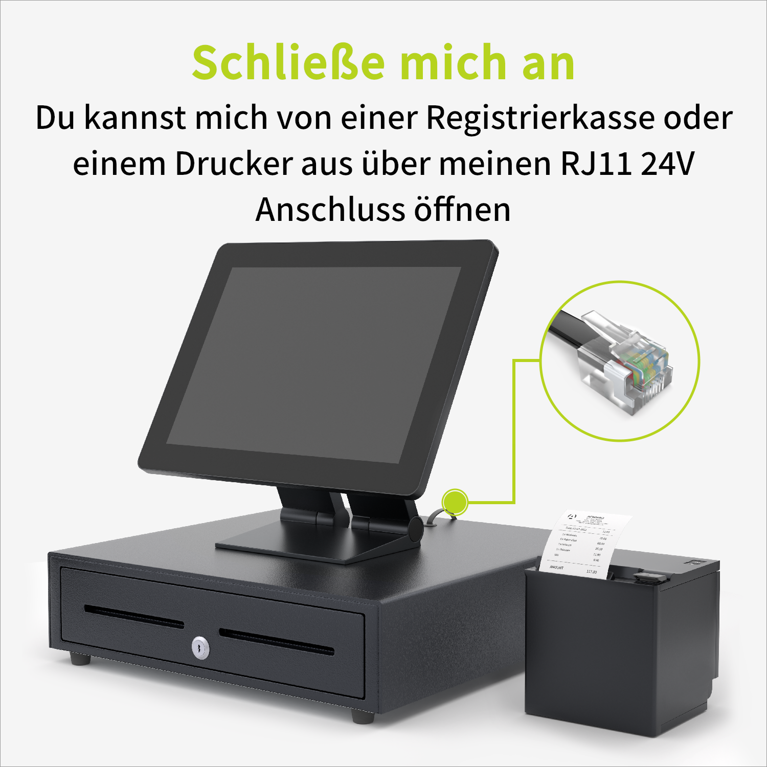 acropaq-kassenschublade-41x41-cm-schwarz-rj11-24v-elektrisch image 2