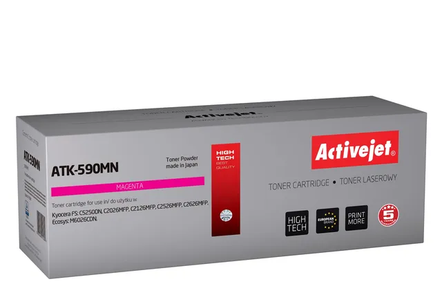 activejet-atk-590mn-toner-magenta-f-r-kyocera-tk-590m-5000-seiten image 1