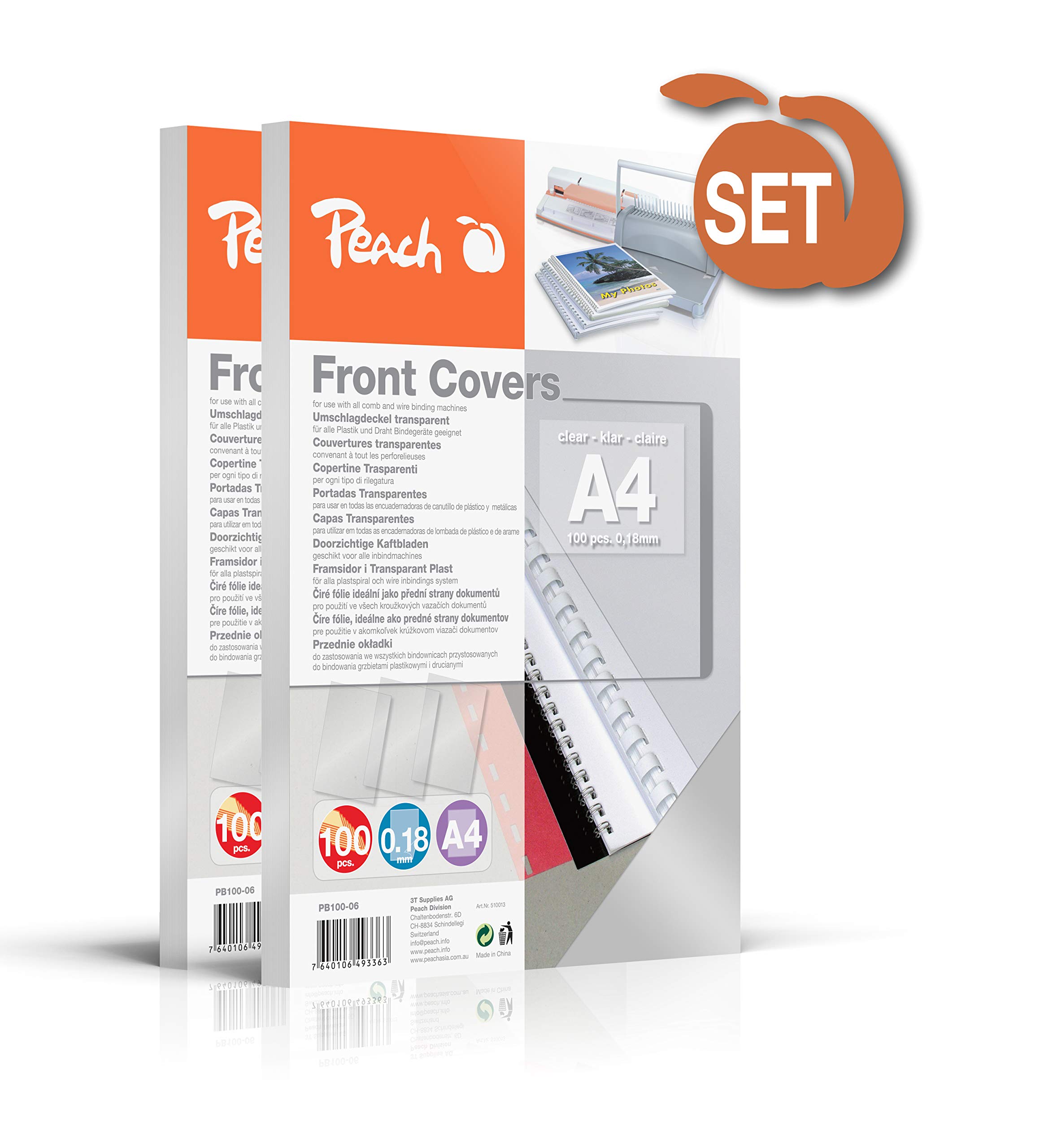 peach-pbp-deckbl-tter-a4-transparent-0-18mm-200-st-ck image 2
