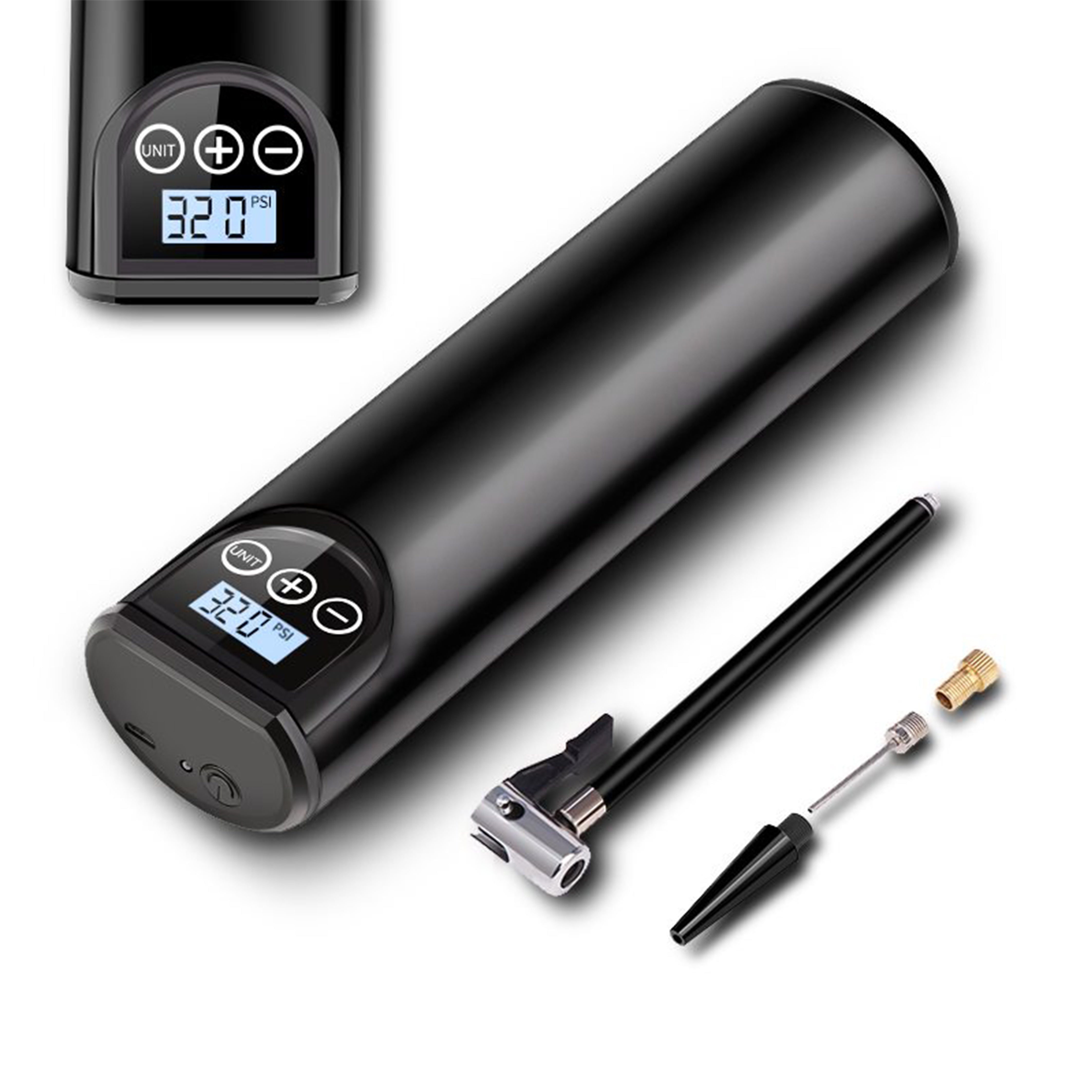 acropaq-elektrische-fahrradpumpe-mit-akku-powerbank image 1