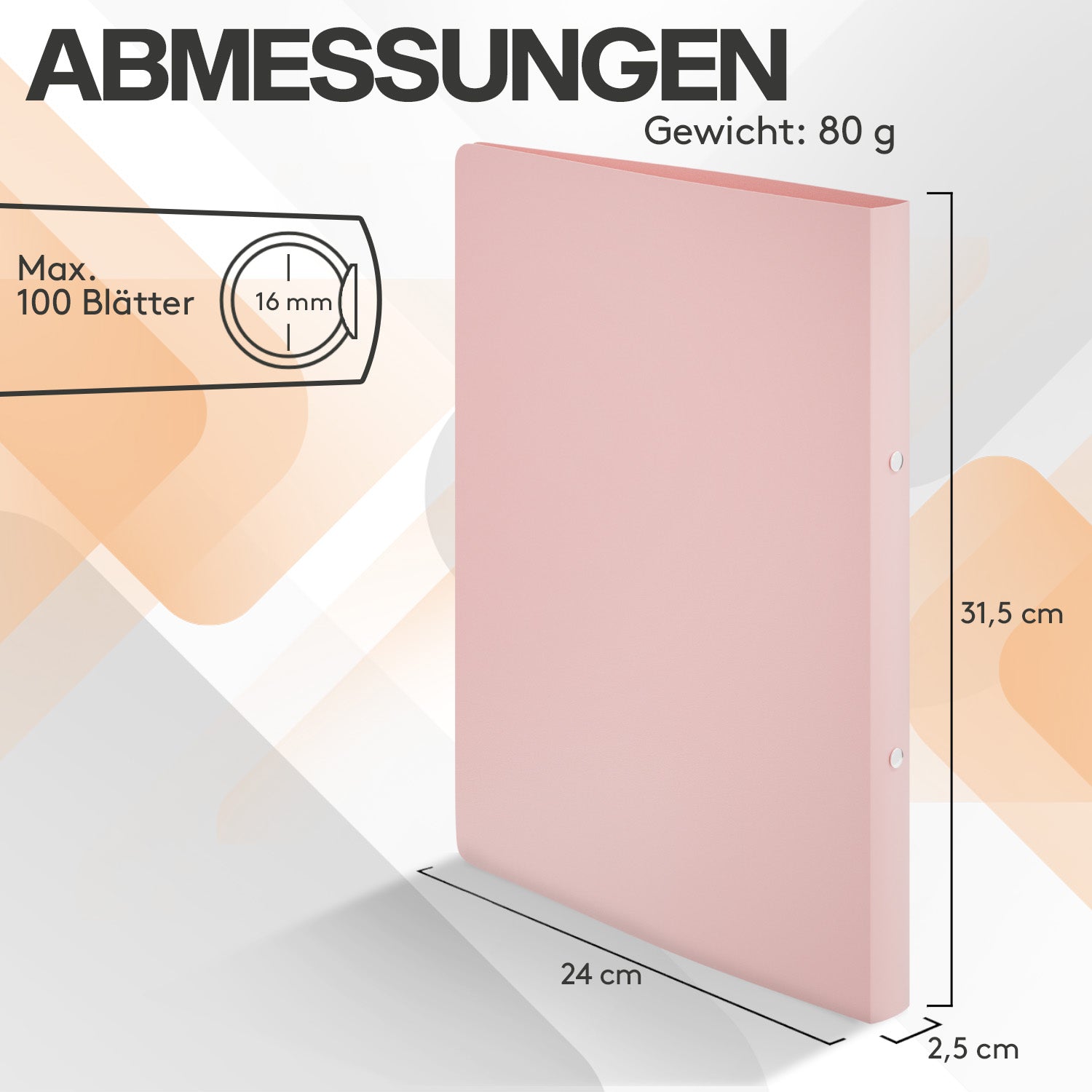 acropaq-ringordner-a4-pastell-12-st-ck-2-ringe-erdfarben image 6