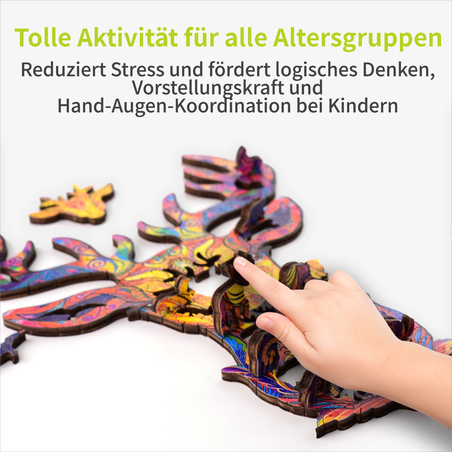 acropaq-puzzles-holzpuzzle-hirsch-150-teile-a4-geschenk image 5