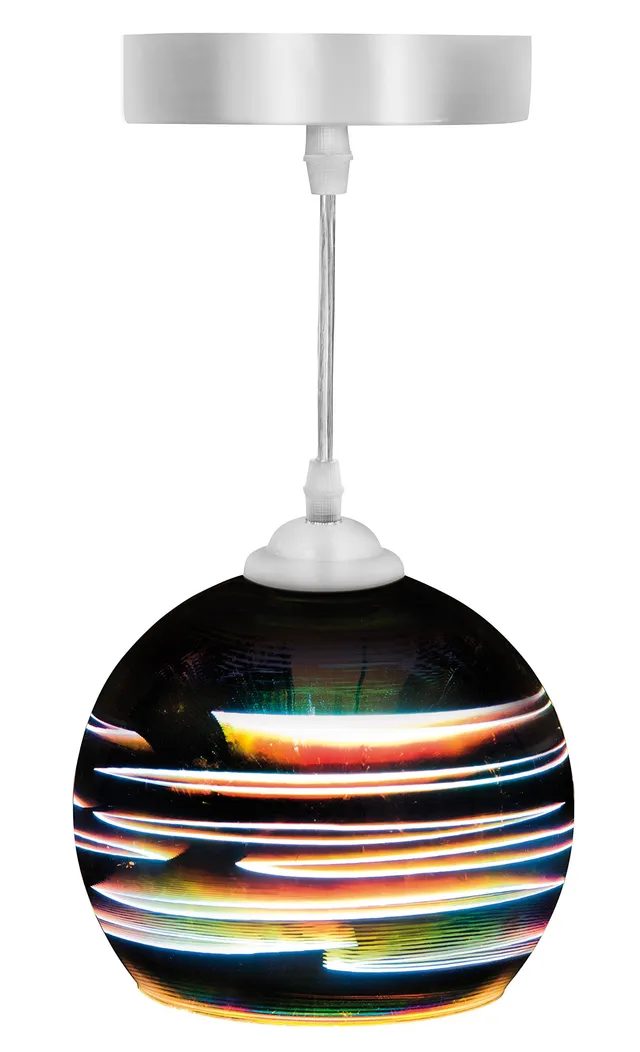 activejet-antiope-pendellampe-glas-chrom-e27-40w image 1