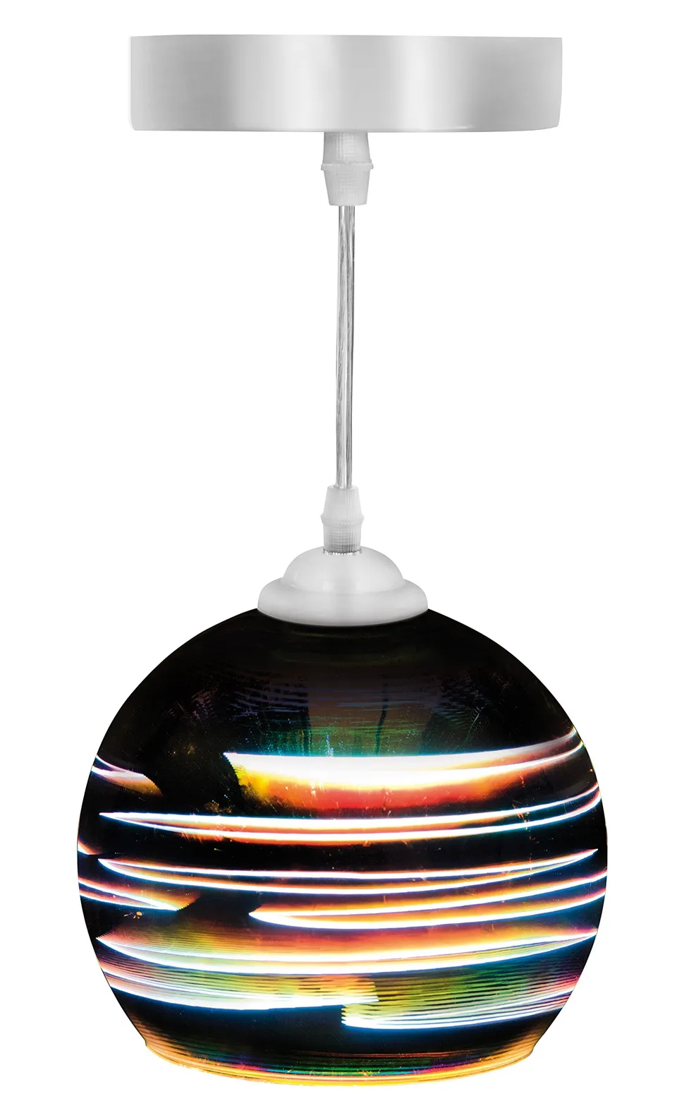 activejet-antiope-pendellampe-glas-chrom-e27-40w image 1