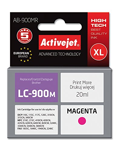 activejet-expacjabr0015-tintenpatrone-magenta-f-r-brother-lc900 image 1