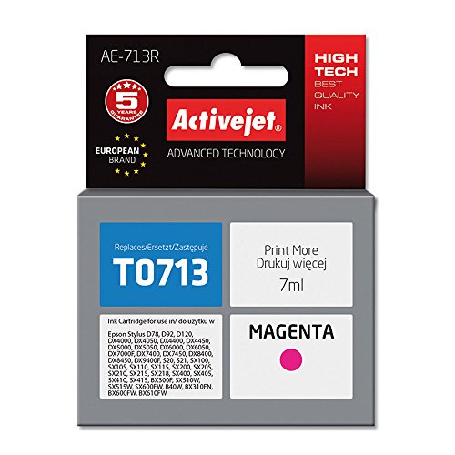 activejet-ae-713r-tintenpatrone-magenta-ersatz-f-r-epson-t0713 image 2