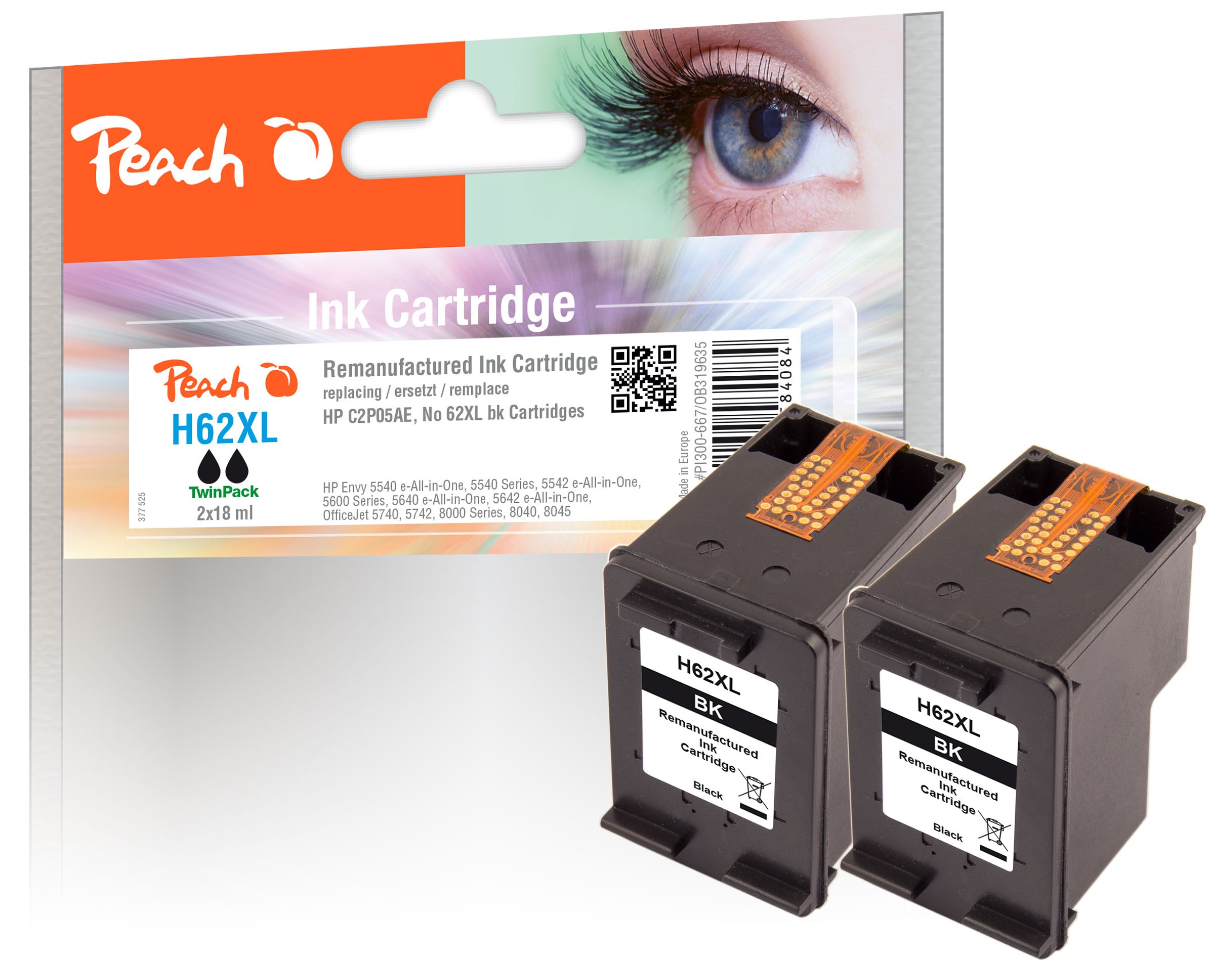 peach-pbp-pi300-663-patrone-hp-62xl-schwarz-xl-690-seiten image 8