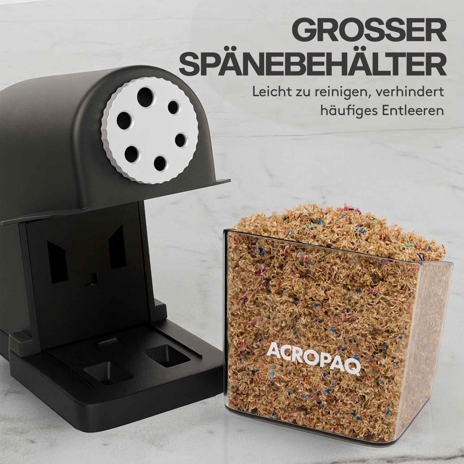 acropaq-anspitzer-elektrisch-6-l-cher-dunkelgrau-schwerlast image 6