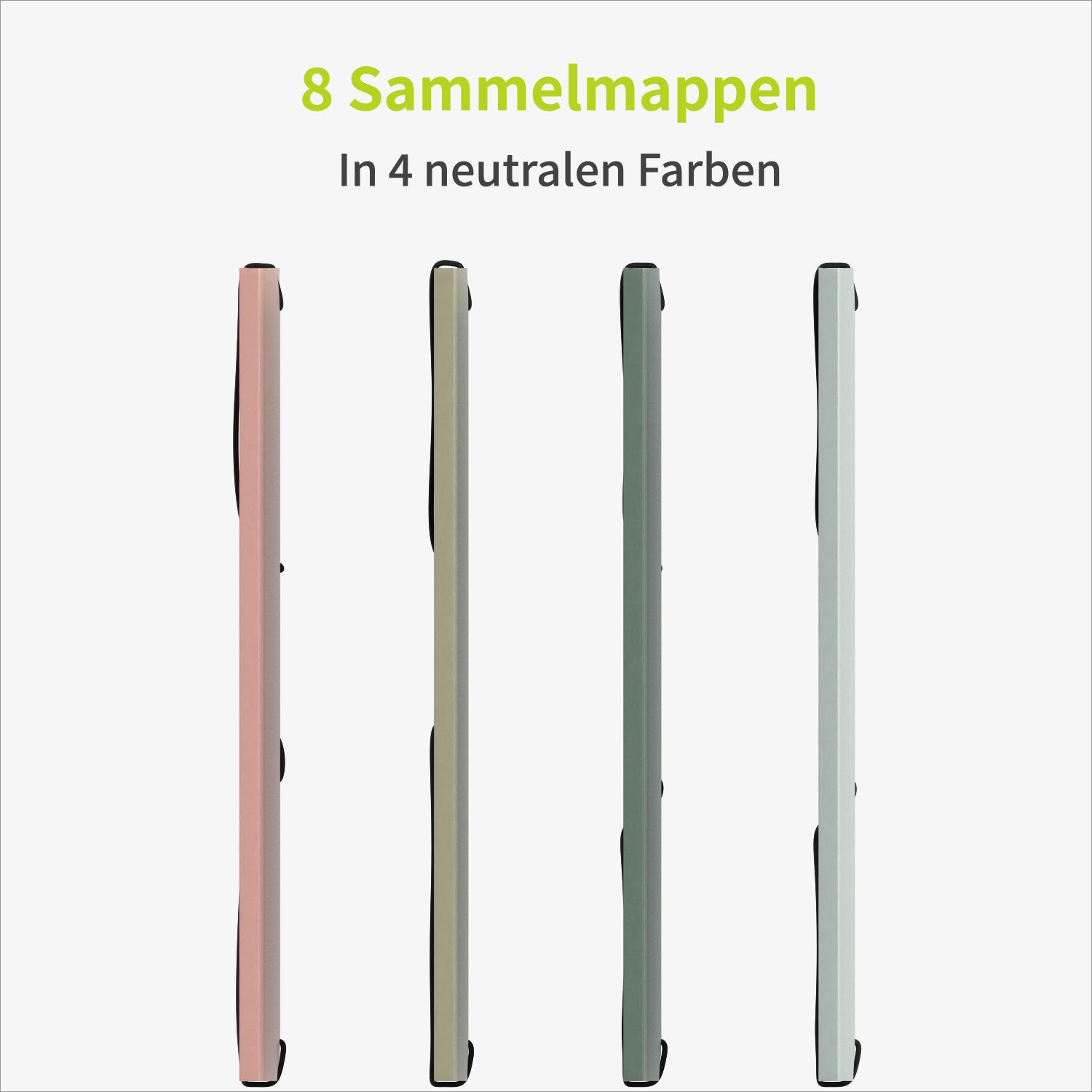 acropaq-sammelmappe-a4-pp-glatt-8er-4-farben image 2