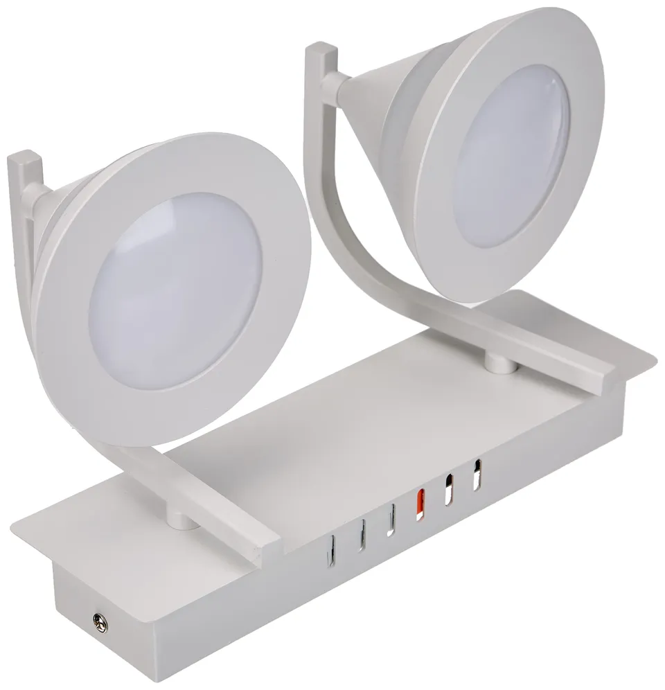 activejet-wandleuchte-silber-metall-12-watt-34x22x17-5-cm image 1
