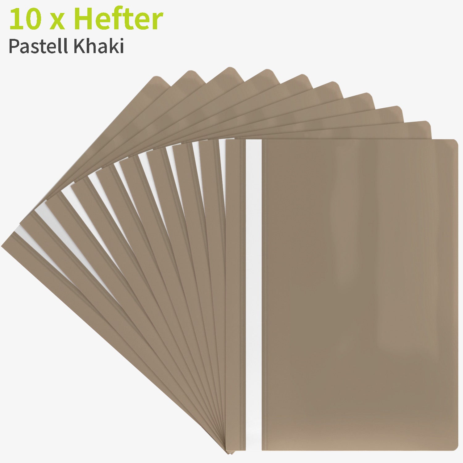 acropaq-berichtsmappen-a4-pp-pastellkhaki-10er-pack image 2