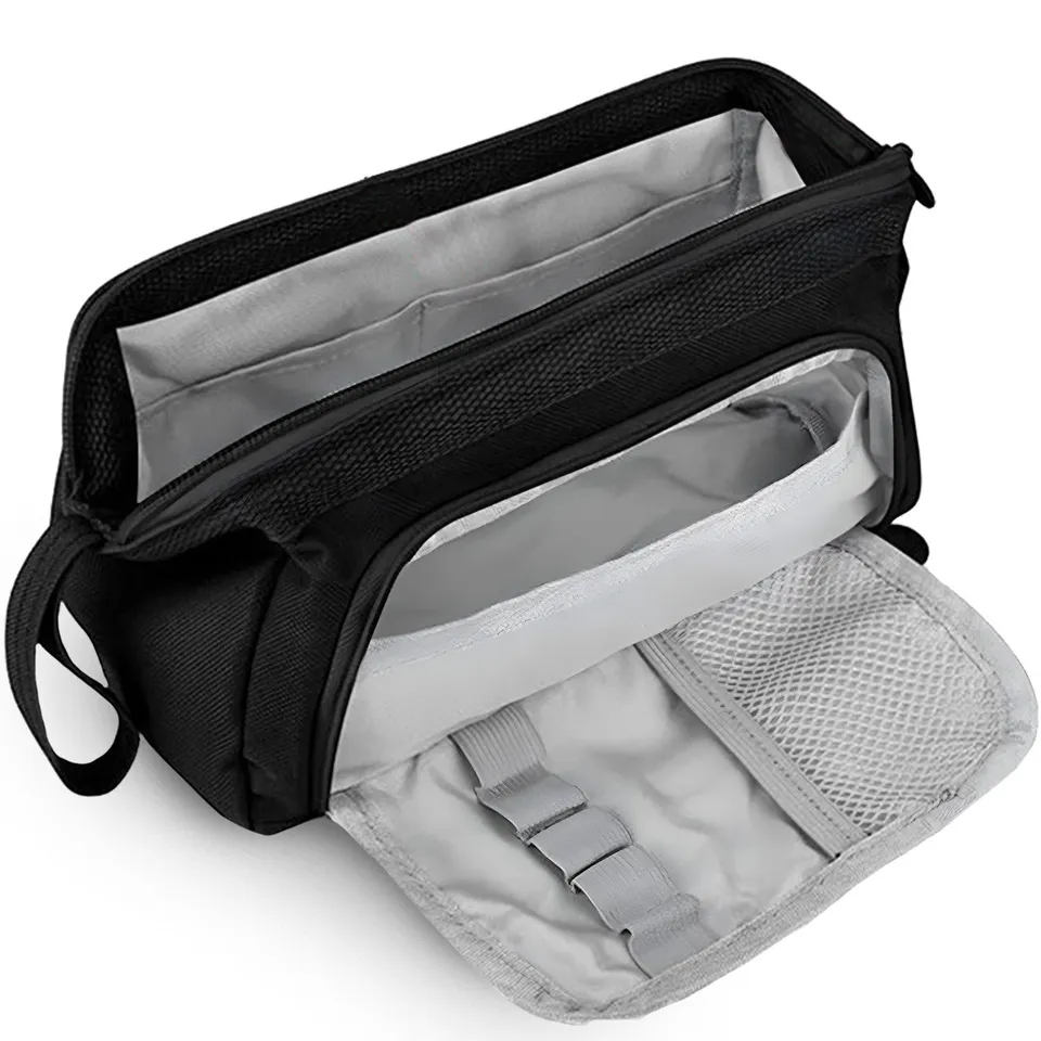 acropaq-federmappe-2-5l-schwarz-f-r-50-stifte-polyester image 1