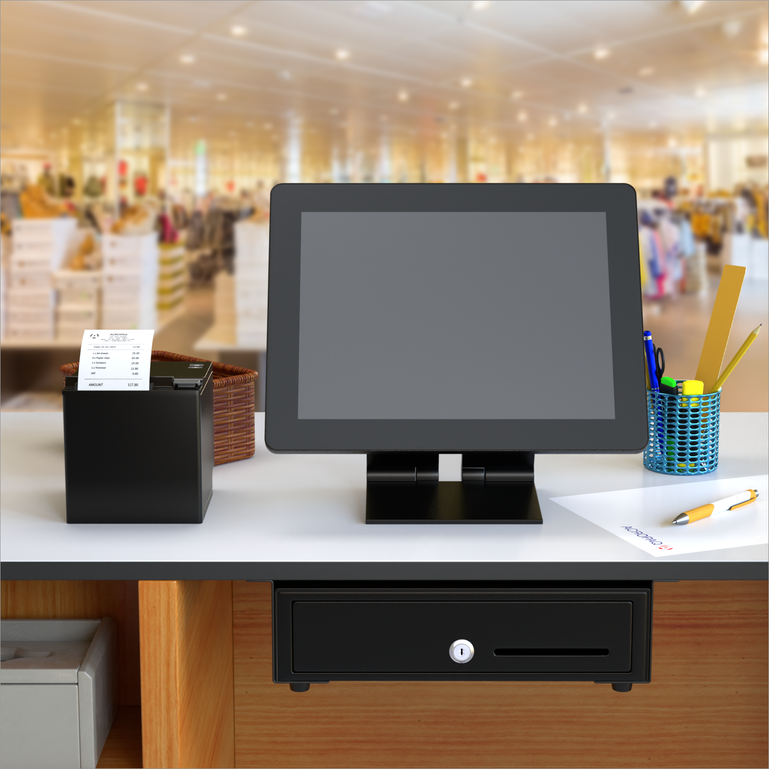 acropaq-cash-handling-aufh-ngehalterung-f-r-33cm-kassenlade image 6