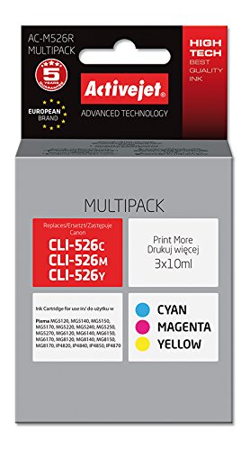 activejet-ac-m526r-tintenpatronen-multipack-cli-526 image 1