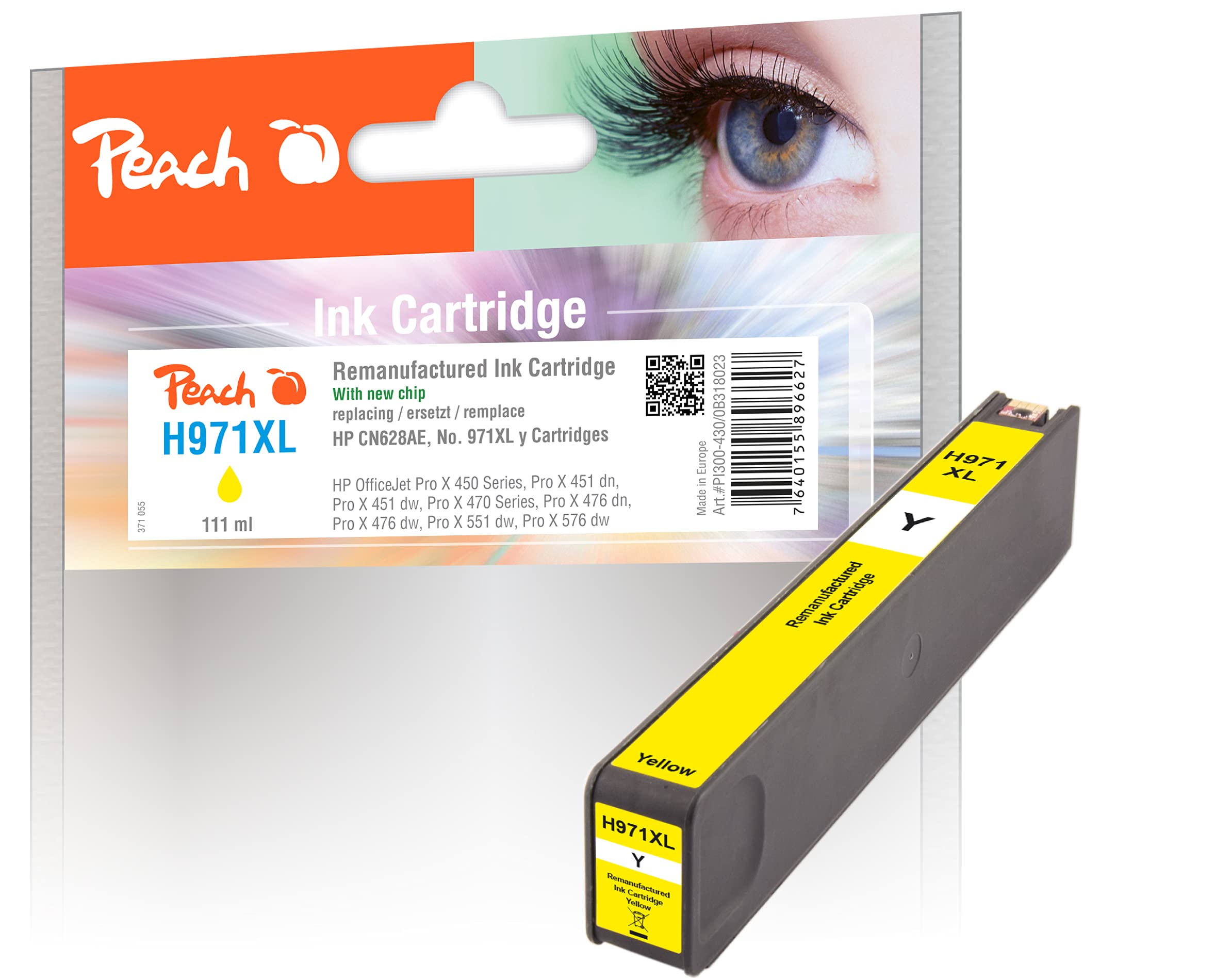 peach-pi300-spar-pack-tinte-f-r-hp-970xl-971xl image 2