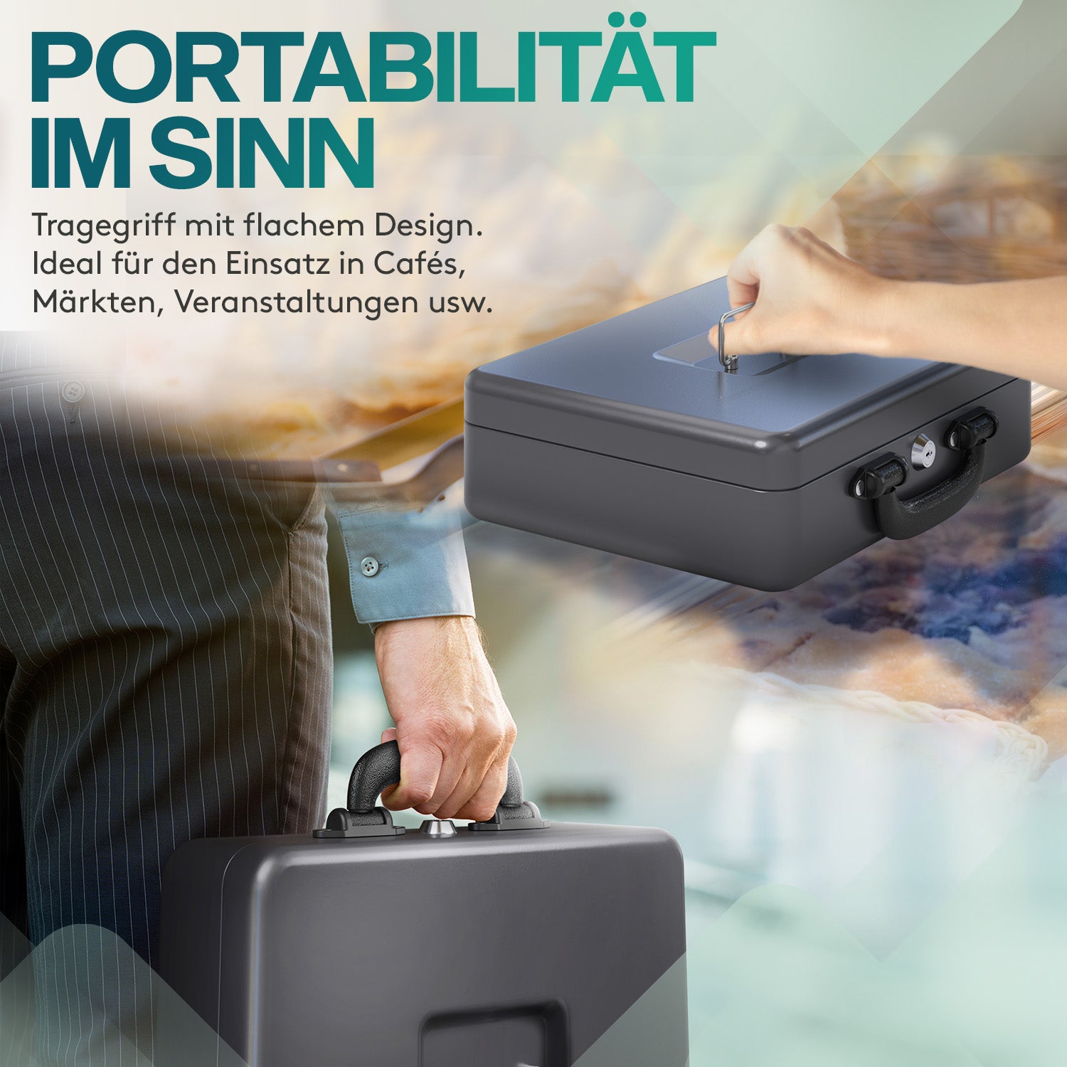 acropaq-cash-handling-geldkassette-grau-30x25x9-schloss image 5