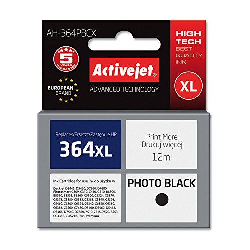 activejet-ah-364pbcx-tintenpatrone-schwarz-hp-364xl-12-ml image 2