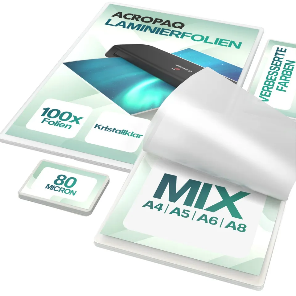 acropaq-laminierfolien-mix-paket-100-st-ck-80-mikron image 1